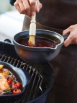 Керамичен съд за сос Ø 22 см BBQ POT, цвят трюфел, EMILE HENRY фРАНЦИЯ