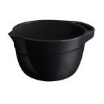 черна керамична купа за бъркане Emile Henry