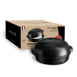 Форма за печене с капак BBQ CHEESE BAKER, Ø 20 см, цвят трюфел, EMILE HENRY Франция