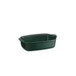 Керамична тава INDIVIDUAL OVEN DISH, 22 х 15 см, цвят зелен кедър, EMILE HENRY Франция