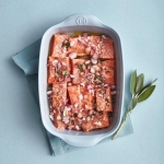 Керамична тава 42 х 28 см - цвят светло сив, EMILE HENRY Франция