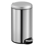 Кош за отпадъци с педал 12 литра мат EKO EUROPE