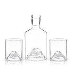 Луксозен комплект за уиски MOUNTAIN - 3 части, VISKI Америка