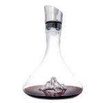 декантер за вино с релефно дъно