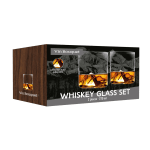 Комплект 2 бр чаши за уиски с 3D дъно MOUNTAIN, Vin Bouquet Испания
