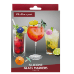 Сет маркери за чаши 6 броя ЧАДЪРИ, Vin Bouquet Испания