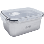 Стоманена херметическа кутия за храна за микровълнова - 1.2 л, Nerthus Испания