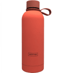 Двустенна бутилка с дръжка 500 мл URBAN, цвят корал, Nerthus Испания