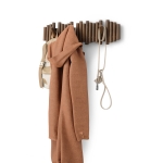 Закачалка за стена с 8 броя куки PICKET RAIL - цвят орех, UMBRA Канада