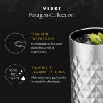 Термочаша с керамично покритие 470 мл PARAGON - цвят платина, VISKI Америка