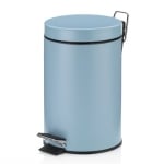 Кош за отпадъци с педал 3 литра Monaco, светло син цвят, KELA Германия