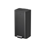 Кош за отпадъци с педал 30 л MADISON - черен/мат, EKO EUROPE Холандия