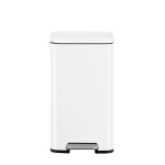 Кош за отпадъци с педал 30 л MADISON - бял/мат,EKO EUROPE Холандия