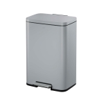 Кош за отпадъци с педал 50 л MADISON - сив/мат, EKO EUROPE Холандия