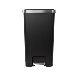 Кош за отпадъци с педал 45 л HANA II - черен, EKO EUROPE Холандия