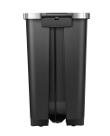 Кош за отпадъци с педал 45 л HANA II - черен, EKO EUROPE Холандия