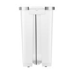 Кош за отпадъци с педал 45 л HANA II-  бял,EKO EUROPE Холандия