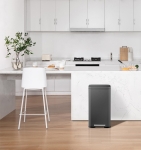 Кош за отпадъци с педал 30 л MADISON - черен/мат, EKO EUROPE Холандия