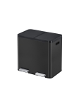 Кош за разделно събиране 2 x 22 л ESSENTIAL - черен, EKO EUROPE Холандия