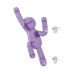 Сет от 3 броя закачалки за стена BUDDY PIN-POINT - синьо, зелено и лилаво, UMBRA Канада