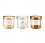 Сет от 3 бр. ароматни свещи VALOA - размер S, BLOMUS Германия