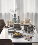 Керамична основна чиния 27 см CANJU, цвят сив (Pewter), BLOMUS Германия
