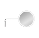 Увеличително огледало MODO за стенен монтаж с LED светлина - мат, BLOMUS Германия