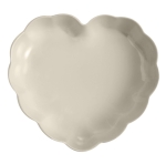 Керамична форма сърце 26.5 х 24.5 см MADELEINE HEART DISH, цвят екрю, EMILE HENRY Франция
