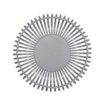 сива стоманена дизайнерска фруктиера