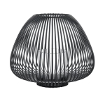 черен метален свещник Blomus