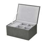 Кутия за бижута SAHLA, размер L - цвят сив (Pewter), BLOMUS Германия
