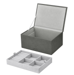 Кутия за бижута SAHLA, размер L - цвят сив (Pewter), BLOMUS Германия