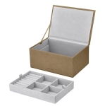 Кутия за бижута SAHLA, размер L - цвят кафяв (Indian Tan), BLOMUS Германия