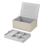 Кутия за бижута SAHLA, размер L - цвят опушено бежово (Nomad), BLOMUS Германия