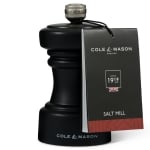 Мелничка за сол 10.4 см HOXTON, цвят черен, COLE & MASON Англия
