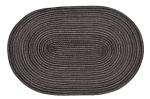 овална сива подложка за хранене