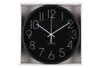 Часовник за стена Hour -  черен - Ø 25 см, 4LIVING 