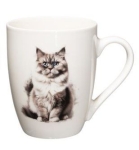 Порцеланова чаша с дръжка Рагдол - 340 мл, 4LIVING 