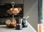 Лъжица с щипка за кафе MAKU , черен цвят, Tammer Brands Финландия