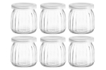 Сет от 6 бр. стъклени бурканчета за съхранение 180 мл Ripple - MAKU, Tammer Brands Финландия