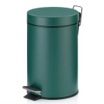 Кош за отпадъци с педал 3 литра Monaco, тъмно зелен,KELA Германия