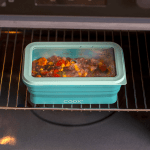 Сгъваема херметическа кутия за храна 1 л. - синя, COOX Германия