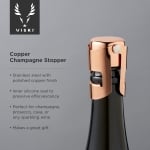 Тапа за шампанско Polished Copper, VISKI Америка