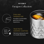 Термочаша с керамично покритие 350 мл PARAGON, платина, VISKI Америка