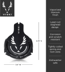 Професионална цедка за коктейли Titanium, VISKI Америка