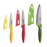 Комплект от 3 броя ножове с дъска за рязане, ZYLISS Швейцария
