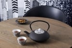 Комплект 2 броя порцеланови чаши за чай Yantai, цвят кафяв / черен, BREDEMEIJER Нидерландия