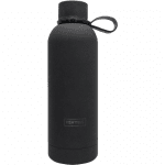 Двустенна бутилка с дръжка 500 мл URBAN, черен цвят,Nerthus Испания