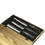 Комплект от 3 ножа в дървена кутия AKIRA