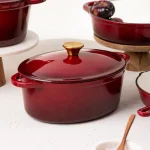 овална чугунена тенджера 4.5 л